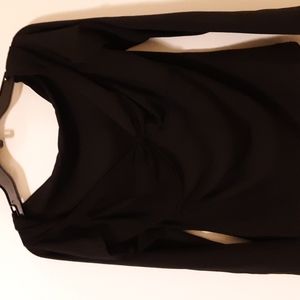 Classical Black Blouse S M